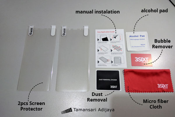 3SIXT Curved Screen Protector Samsung Galaxy Note 9